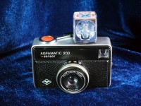 Agfamatic 200 Sensor with Magicube flash