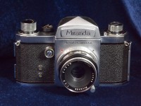 Miranda S with standard prism viewfinder